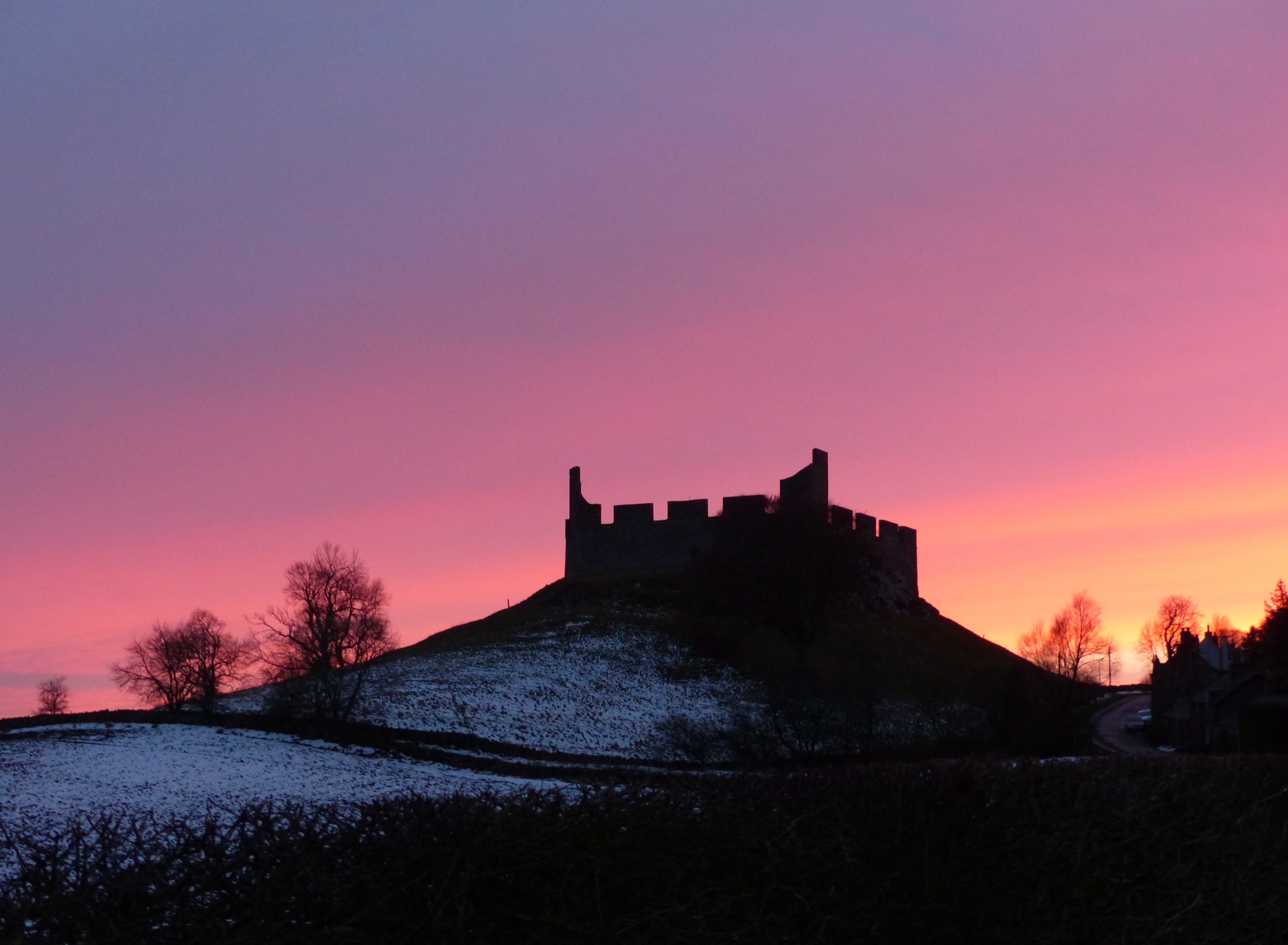 Castle Sunset